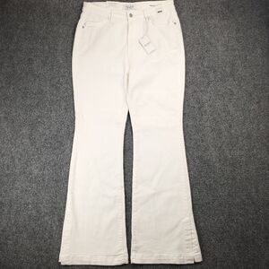 Judy Blue Slim Boot High Waist White Jeans Womens 15/32 Western Bootcut NEW